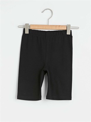 KIZ ÇOCUK SİYAH KISA TAYT