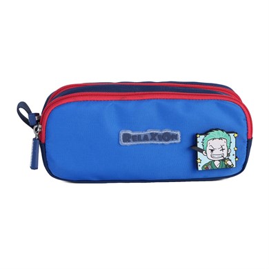 Relaxion 1814 Lacivert Erkek Çocuk 3lü İlkokul Çanta Seti Ortopedik & Geniş İç Hacim Su Geçirmez