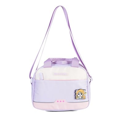 Relaxion 1814 Lila Kız Çocuk 3lü İlkokul Çanta Seti Ortopedik & Geniş İç Hacim Su Geçirmez