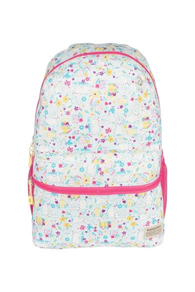 Relaxion Lila Flamingo Figürlü Anaokulu Ilköğretim Sırt Çantası Beslenme Çantası Kalemlik 3Lü Set