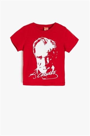 Unisex Atatürk Baskılı Tişört