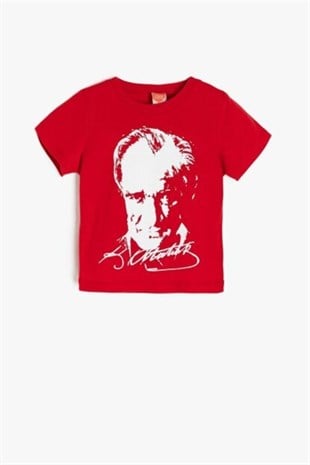 Unisex Atatürk Baskılı Tişört