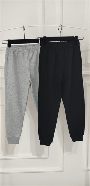UNISEX ÇOCUK 2Lİ LASTİKLİ PAÇA EŞOFMAN ALTI