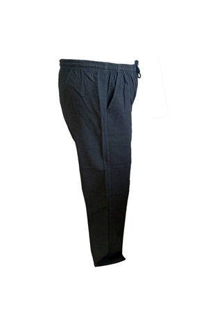 UNISEX HAM BEZ YAZLIK RAHAT KETEN PANTOLON