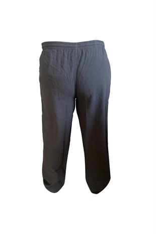 UNISEX HAM BEZ YAZLIK RAHAT KETEN PANTOLON