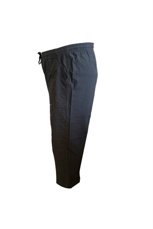 UNISEX HAM BEZ YAZLIK RAHAT KETEN PANTOLON
