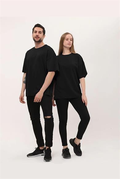 Unisex Kısa Kol Basic 14 Şubat Sevgililer Günü Çift Kombin Tişört (2 Adet)