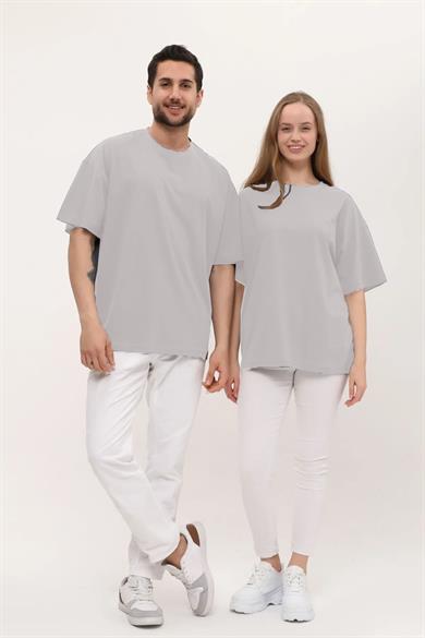 Unisex Kısa Kol Basic 14 Şubat Sevgililer Günü Çift Kombin Tişört (2 Adet)