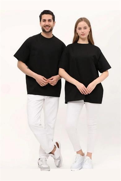 Unisex Kısa Kol Basic 14 Şubat Sevgililer Günü Çift Kombin Tişört (2 Adet)