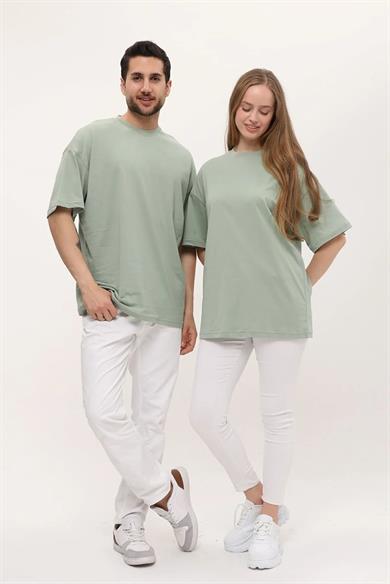 Unisex Kısa Kol Basic 14 Şubat Sevgililer Günü Çift Kombin Tişört (2 Adet)