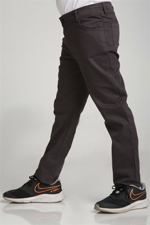 UNISEX SPOR MODEL FÜME CANVAS PANTOLON