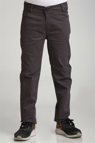 UNISEX SPOR MODEL FÜME CANVAS PANTOLON