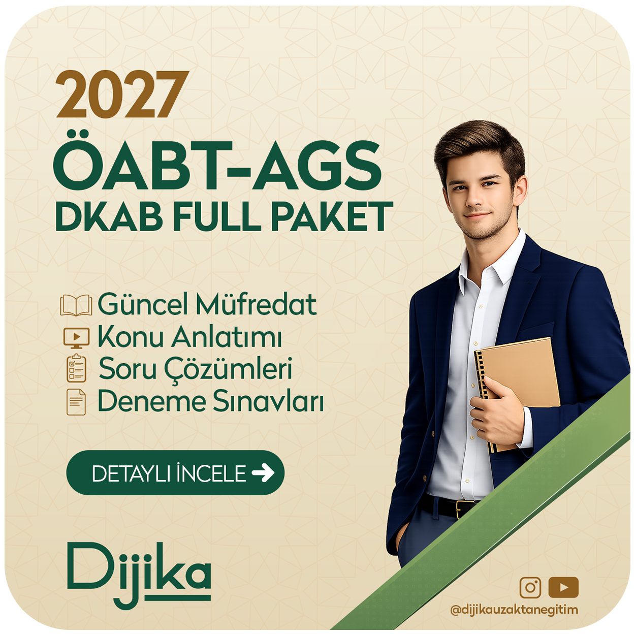 2027 DKAB - FULL PAKET (ÖABT - AGS) Canlı Paket