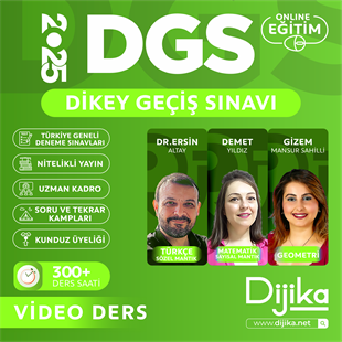 2025 DİKEY GEÇİŞ SINAVI (DGS) HAZIRLIK | VİDEO KURS