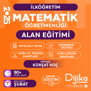 İLKÖĞRETİM MATEMATİK ÖĞRETMENLİĞİ ALAN EĞİTİMİ | KÜRŞAT KOÇ