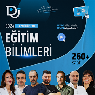 KPSS-B 2024 EĞİTİM BİLİMLERİ HAZIRLIK KURSU | VİDEO ANLATIM