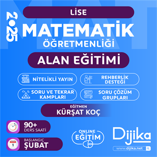 LİSE MATEMATİK ÖĞRETMENLİĞİ ALAN EĞİTİMİ | KÜRŞAT KOÇ