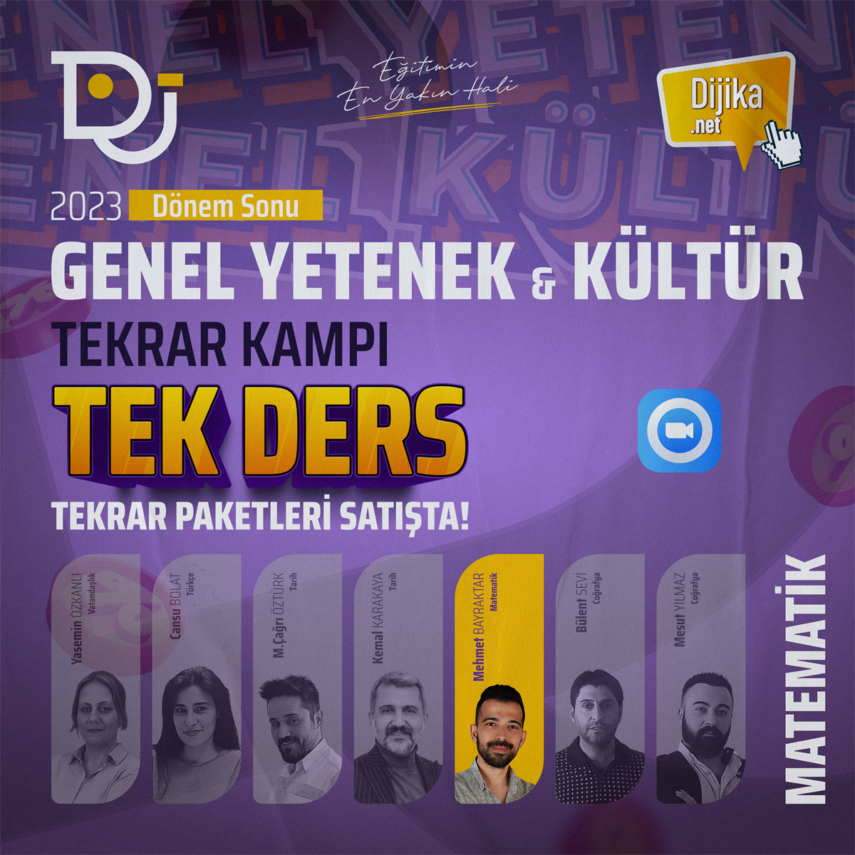 2023 KPSS-B MATEMATİK GENEL TEKRAR KAMPI | CANLI ANLATIM