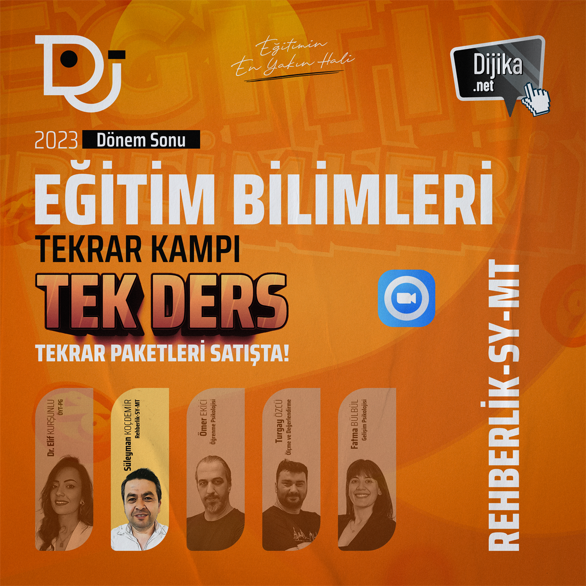 2023 KPSS-B REHBERLİK - SINIF YÖNETİMİ - MATERYAL TASARIMI GENEL TEKRAR KAMPI | CANLI ANLATIM