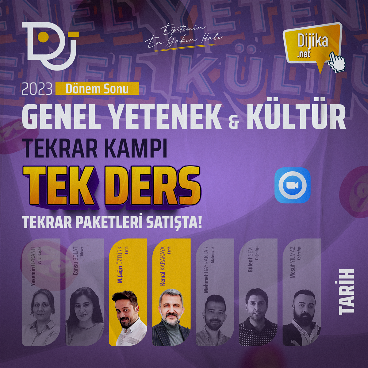 2023 KPSS-B TARİH GENEL TEKRAR KAMPI | CANLI ANLATIM