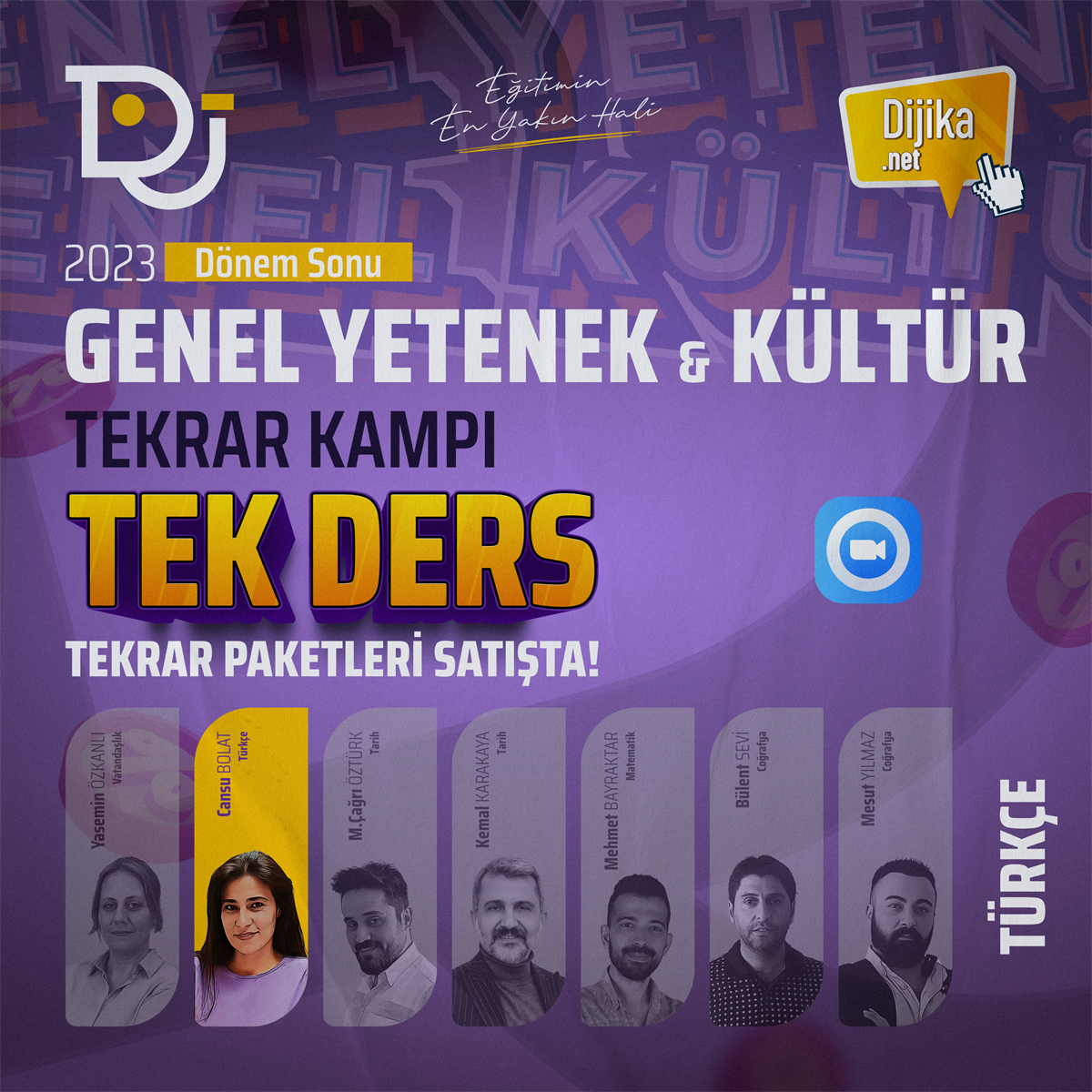 2023 KPSS-B TÜRKÇE GENEL TEKRAR KAMPI | CANLI ANLATIM