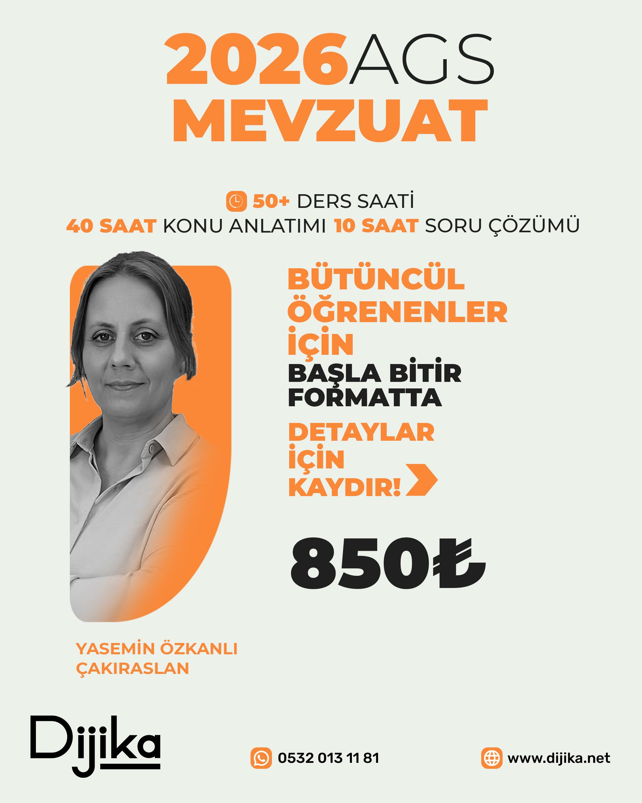 2026 AGS MEVZUAT