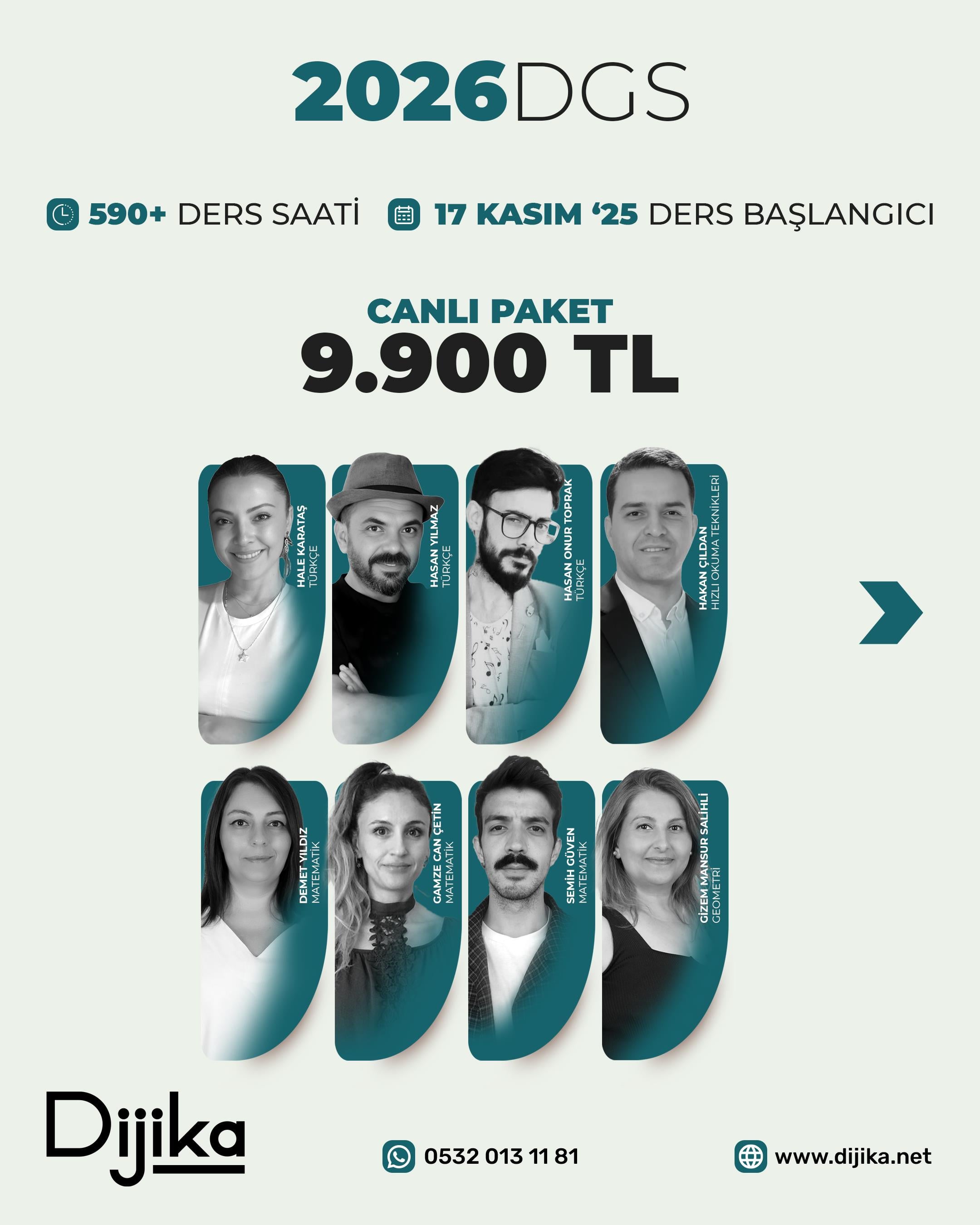2026 DGS | CANLI DERS
