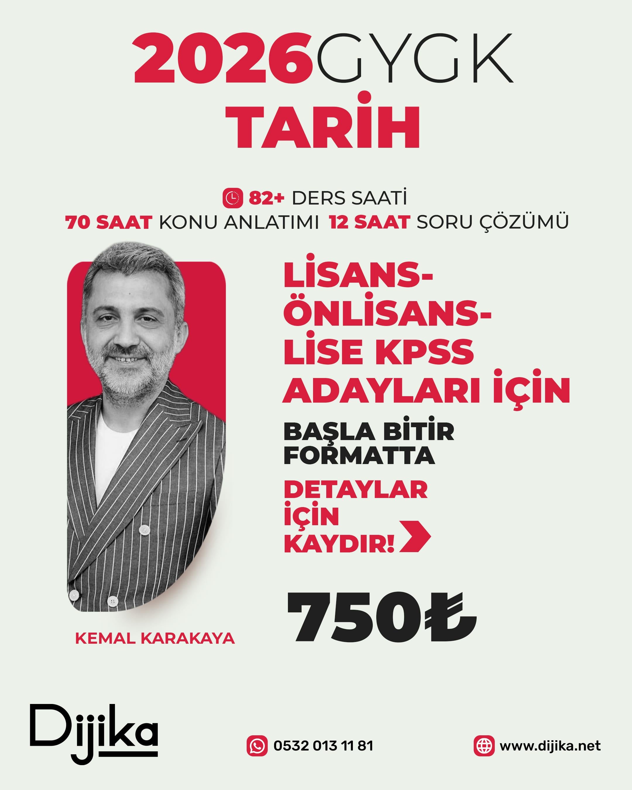 2026 GYGK TARİH