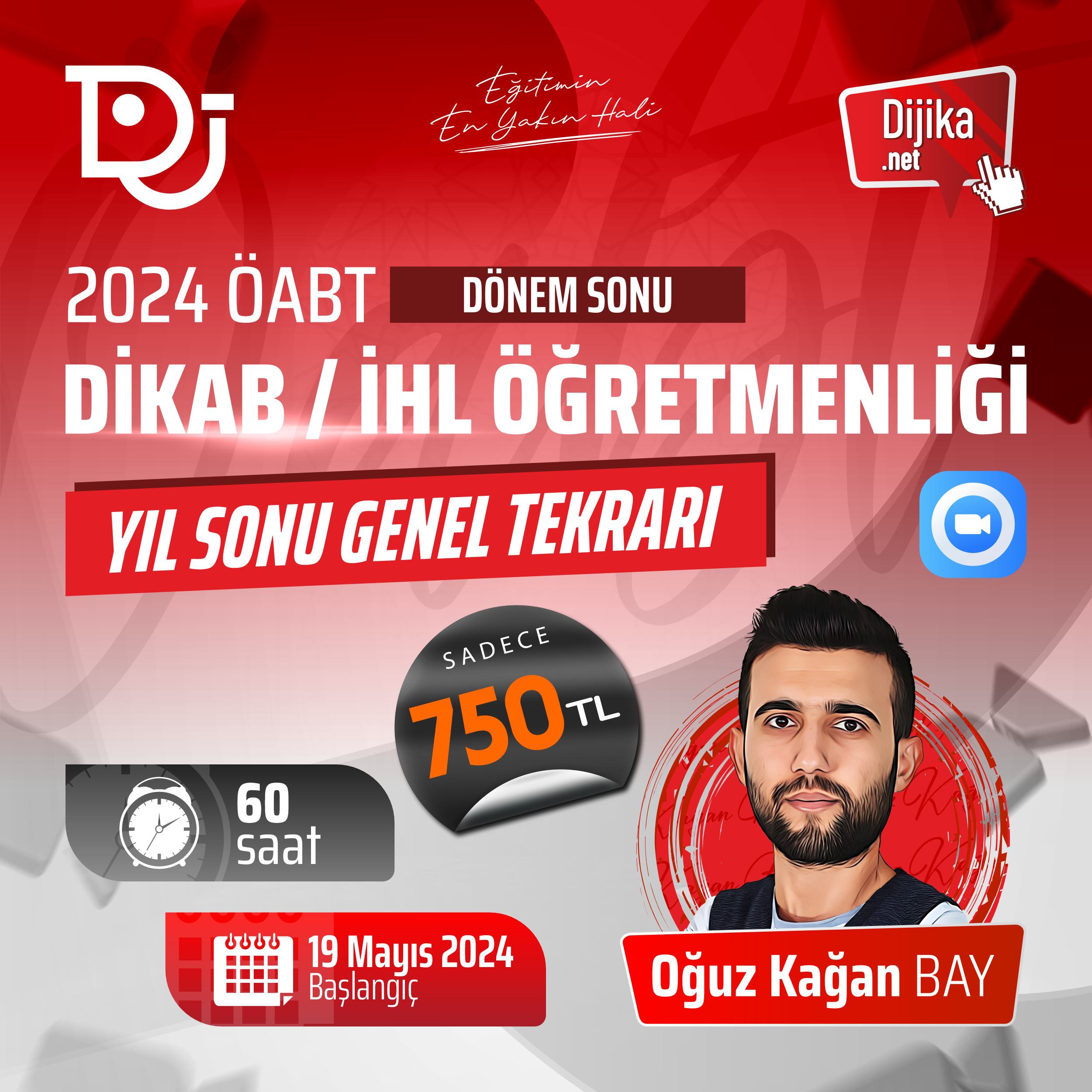 DİKAB-İHL ÖĞRETMENLİĞİ YIL SONU TEKRAR KAMPI | CANLI