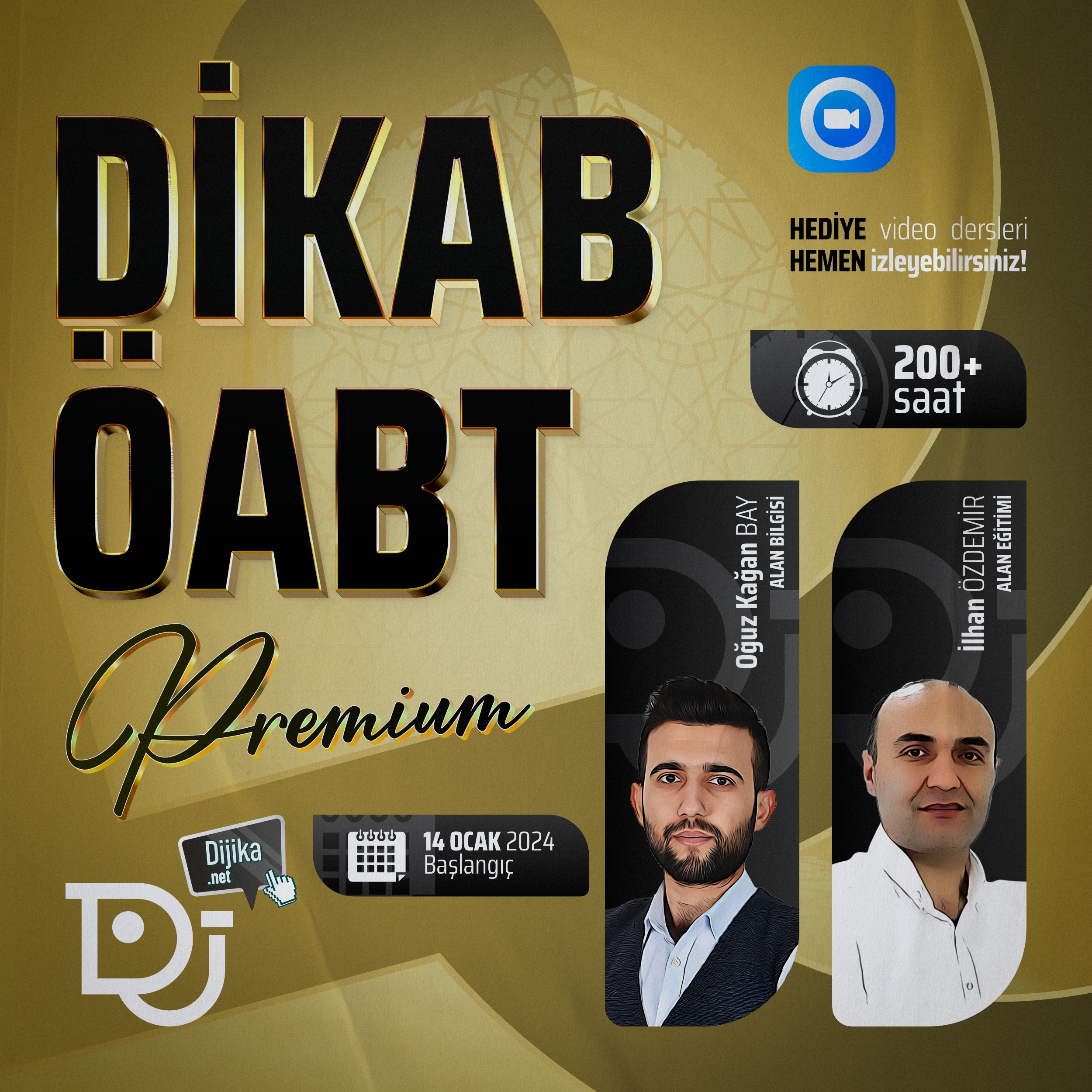 DİKAB ÖABT PREMİUM PAKET | CANLI ANLATIM