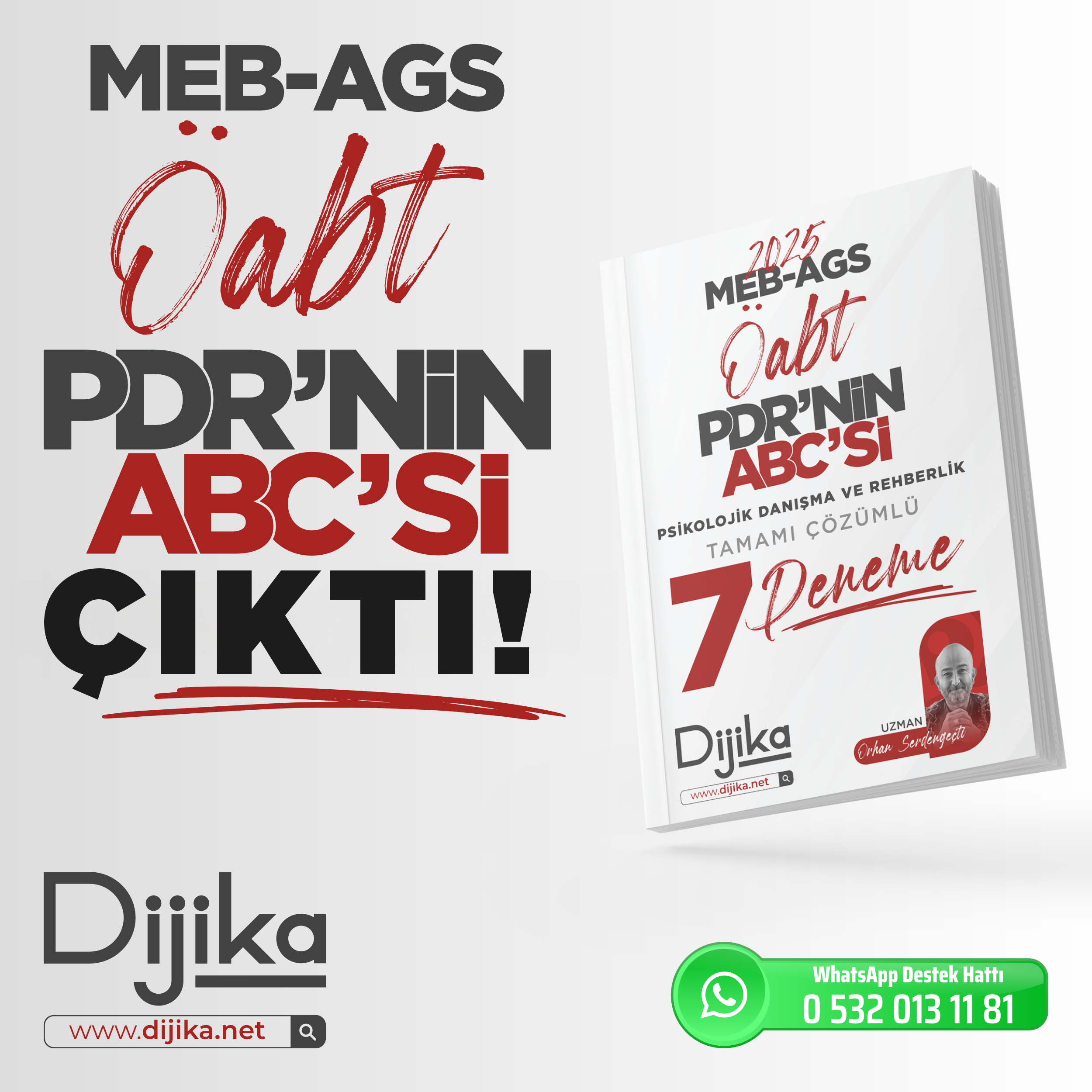 MEB-AGS ÖABT PDR'NİN ABC'Sİ 7'Lİ DENEME