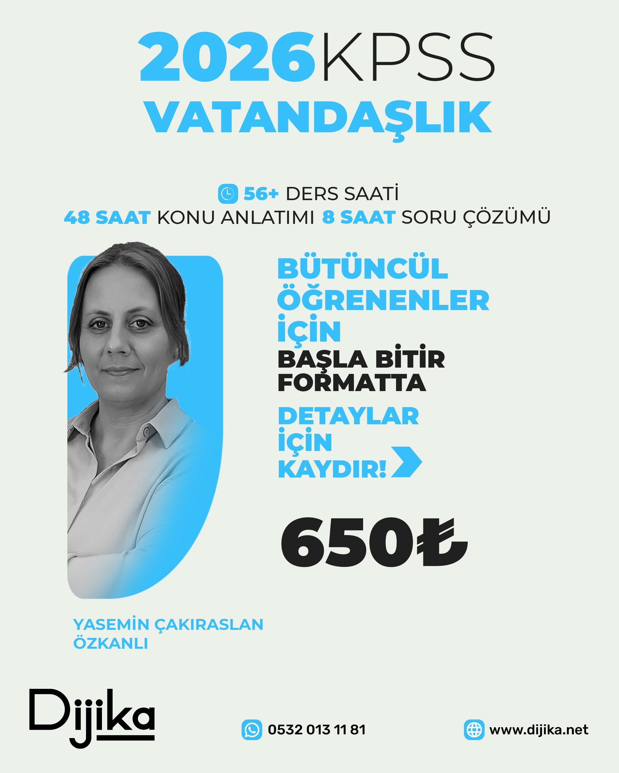 VATANDAŞLIK TEK DERS I CANLI DERS 