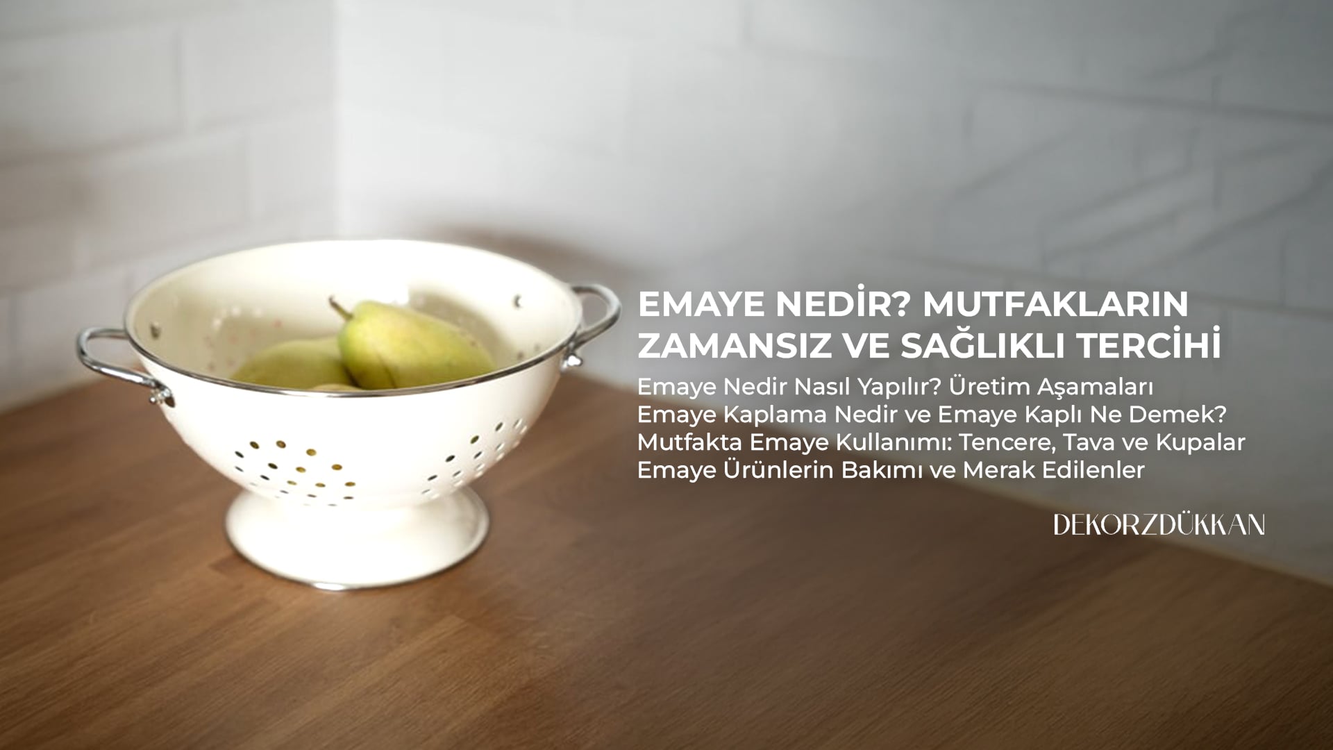 emaye-nedir
