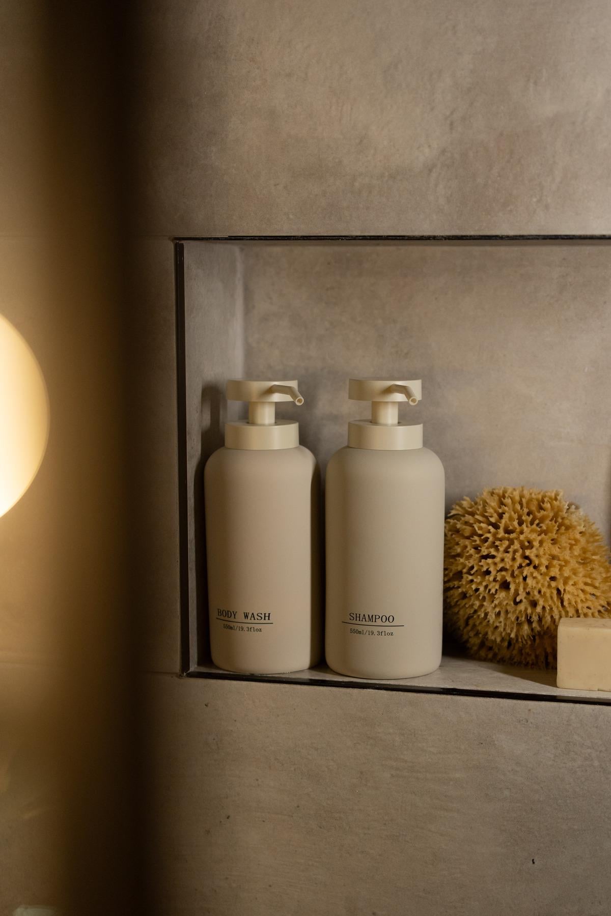 2li Krem SHAMPOO/BODY WASH Şampuanlık (550ml)