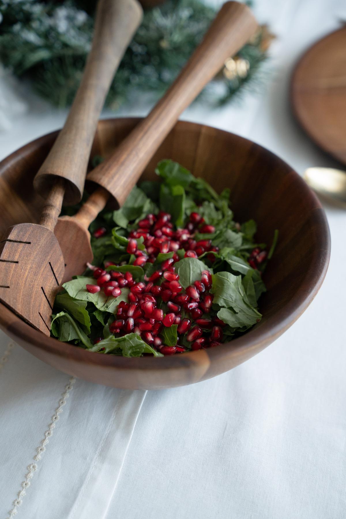 Akasya Ayaklı Salata & Meyve Kasesi