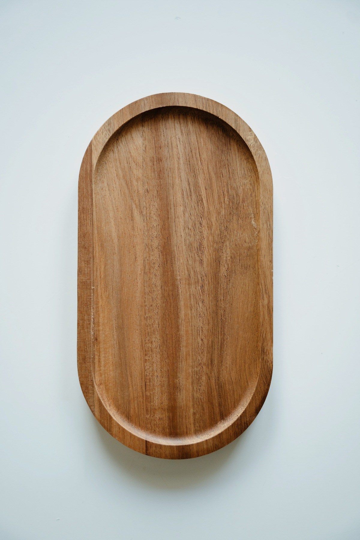 Akasya Oval Organizer / Sunum Tepsisi 26x14 cm