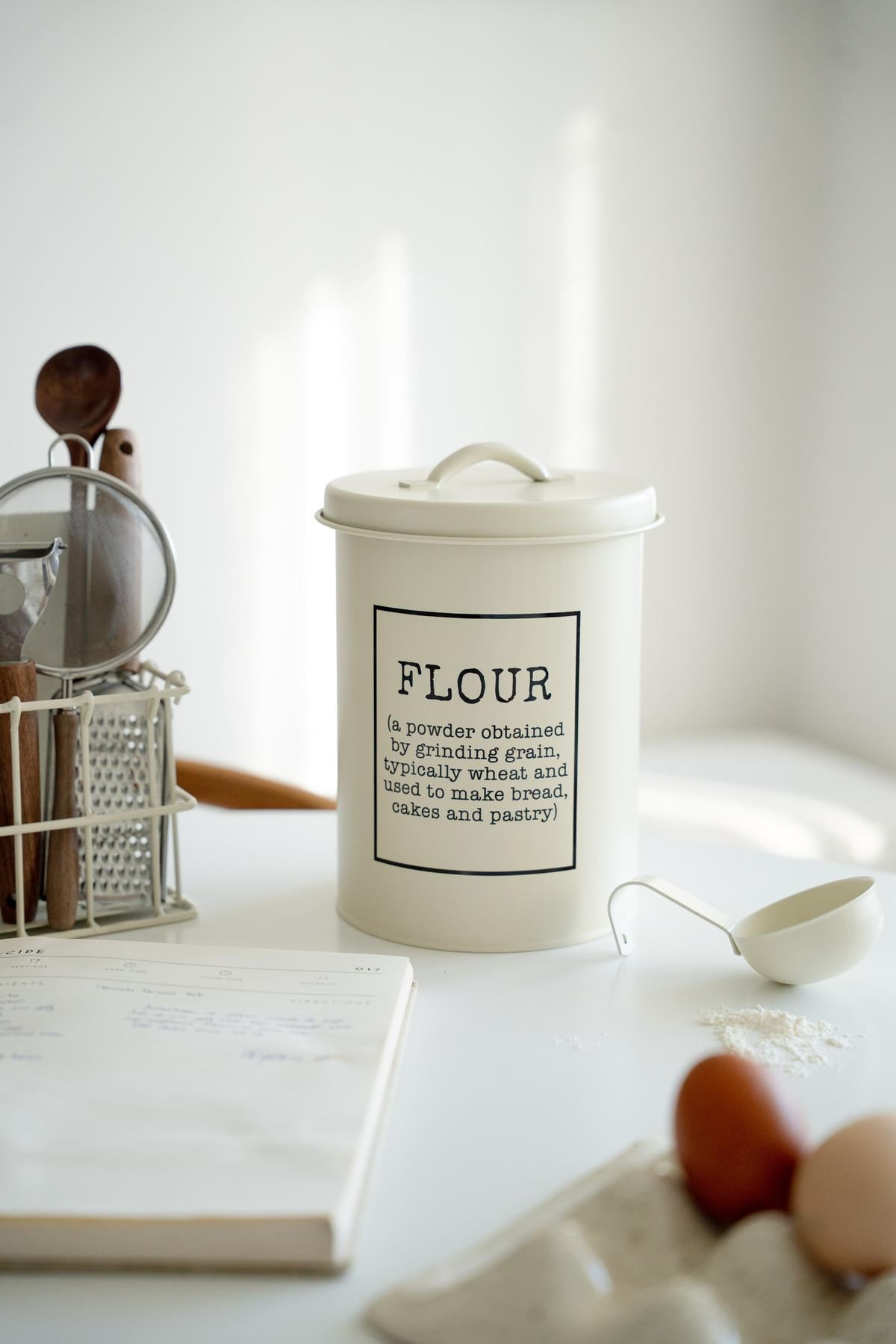 Krem Galvaniz Kepçeli Unluk