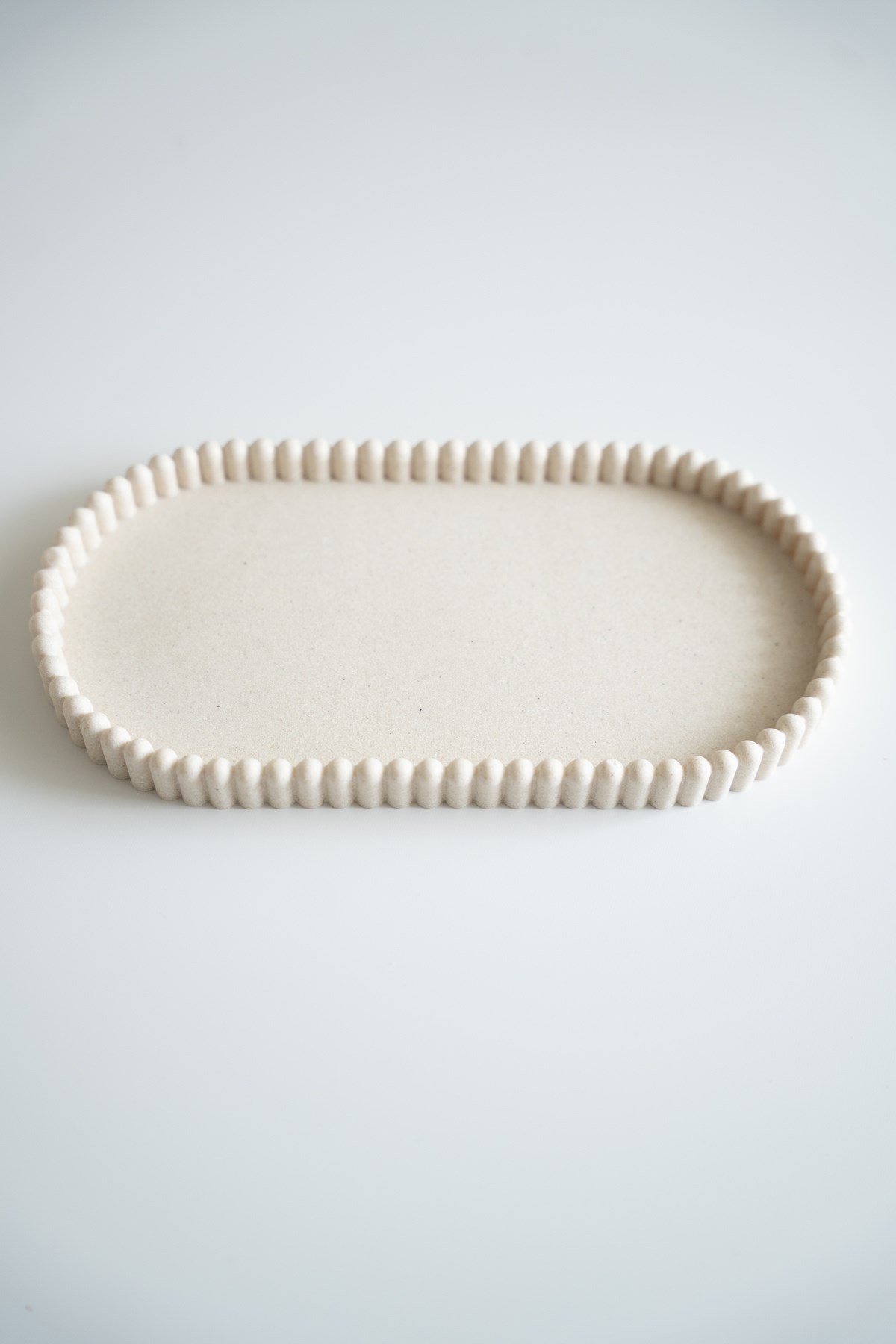 Viona Oval Form Polyresin Sabunluk Organizer Standı