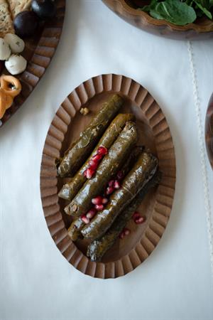 2li Küçük boy Akasya Kayık Tabak