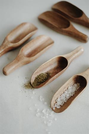 Handmade 4lü Akasya Baharat Kaşığı