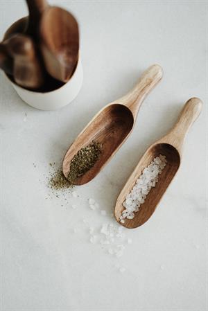 Handmade 4lü Akasya Baharat Kaşığı