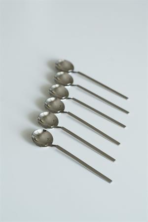 6lı Çay Kaşığı Sade (Paslanmaz Çelik)