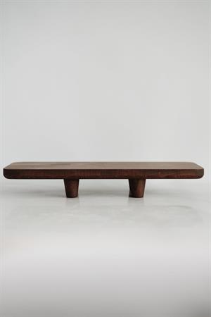 Ahşap Dikdörtgen Ayaklı Stand (14x36CM)