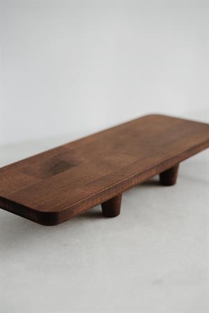 Ahşap Dikdörtgen Ayaklı Stand (14x36CM)