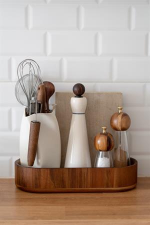 Akasya Dikdörtgen Oval Derin Kase / Organizer
