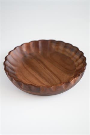 Akasya Kenar Detaylı Sunum Tabağı (20 cm)