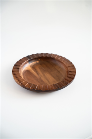 Akasya Rustik Kenar Detaylı Sunum Tabağı