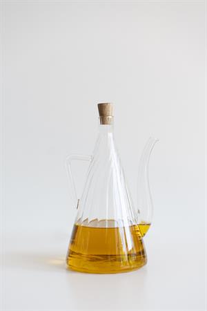 Akasya Tıpalı Çizgili Model İbrik Yağdanlık (750ML)