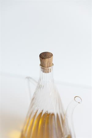 Akasya Tıpalı Çizgili Model İbrik Yağdanlık (750ML)