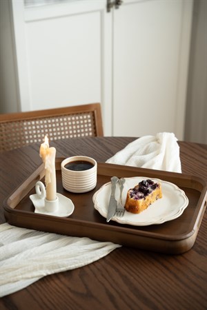 Büyük Boy Aurel Akasya Tepsi